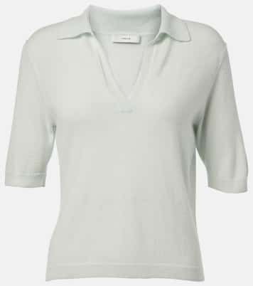 Polohemd aus Kaschmir und Seide | Vince