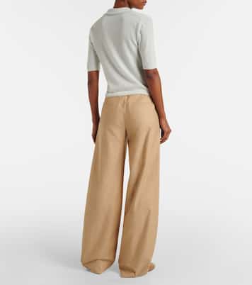 Polohemd aus Kaschmir und Seide | Vince