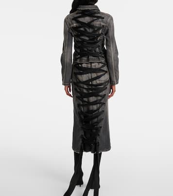 Jupe crayon en jean | Balenciaga