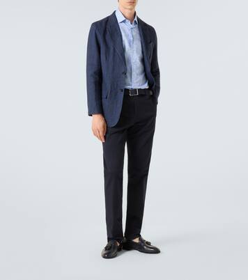 Floral cotton jacquard shirt | Etro