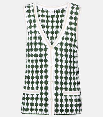 Portobello Watson crochet cotton vest | The Upside