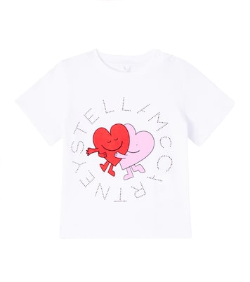 Baby printed cotton jersey T-shirt | Stella McCartney Kids