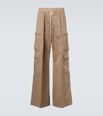 DRKSHDW Cargohose aus Baumwollflanell | Rick Owens