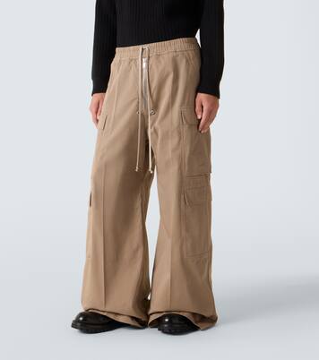 DRKSHDW Cargohose aus Baumwollflanell | Rick Owens