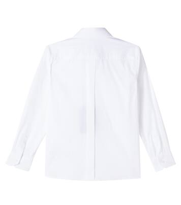Logo cotton-blend shirt | Dolce&Gabbana Kids