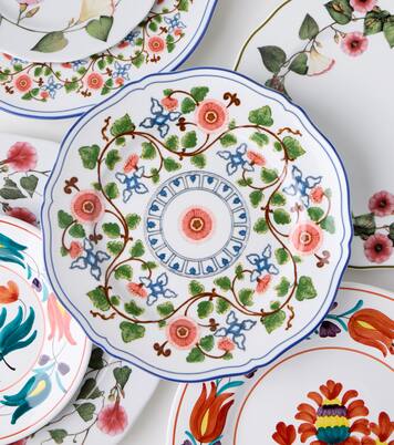 x Ginori 1735 Martina porcelain dinner plate | Cabana