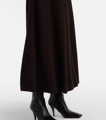 High-Rise-Maxirock Torie aus Kaschmir | Lisa Yang