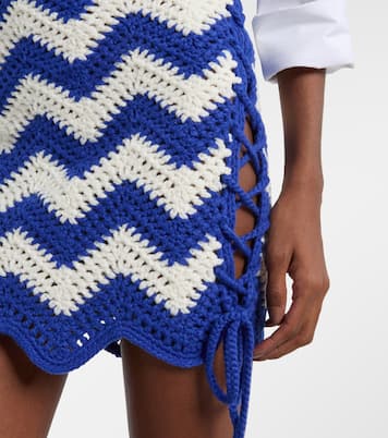 Minirock River Nature aus Häkelstrick  | Farm Rio