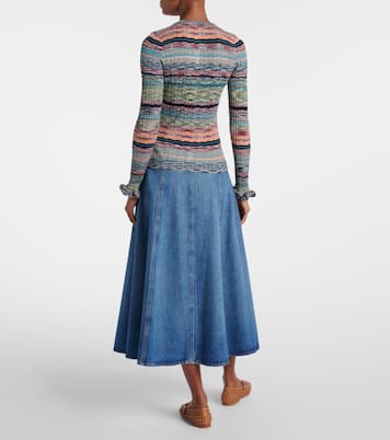 Cardigan Lex rayé | Ulla Johnson