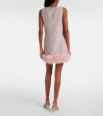 فستان قصير مزين بالترتر | Self-Portrait