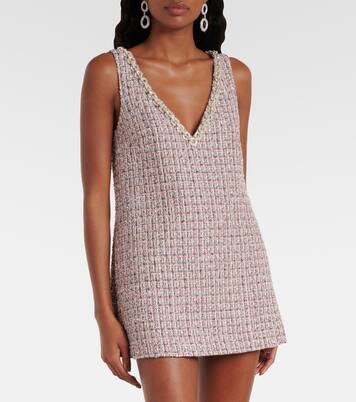 فستان قصير مزين بالترتر | Self-Portrait