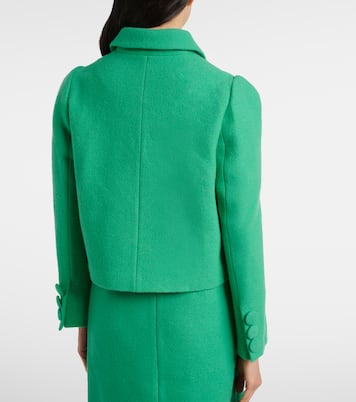 Cropped-Jacke aus Wolle | Shushu/Tong