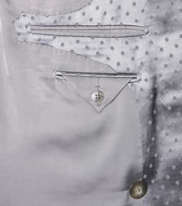 Blazer en crêpe de satin à pois | Tom Ford