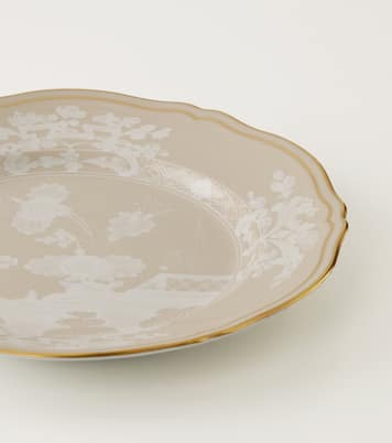 Piatto piano Oriente Italiano in porcellana | Ginori 1735