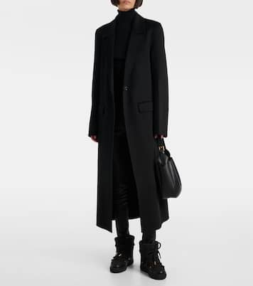 Felt leather-trimmed snow boots  | Inuikii