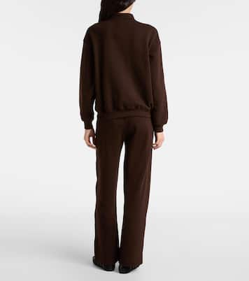 Logo cotton-blend fleece sweatshirt | Polo Ralph Lauren