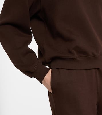 Logo cotton-blend fleece sweatshirt | Polo Ralph Lauren