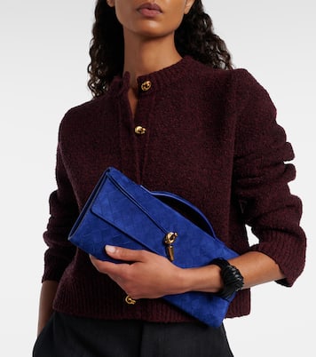 Intrecciato suede clutch | Bottega Veneta