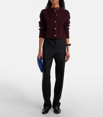 Intrecciato suede clutch | Bottega Veneta