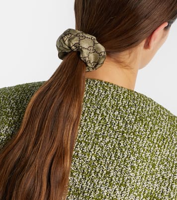 Scrunchie GG aus Seiden-Jacquard | Gucci