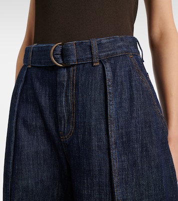 Jeans a gamba larga con cintura | Loewe