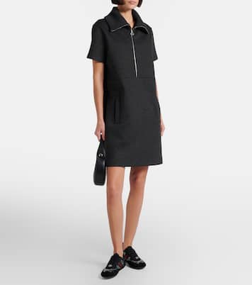 Vestido corto con cremallera | Gucci