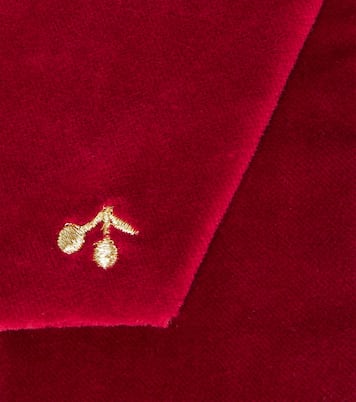 Haarspange aus Baumwollsamt | Bonpoint