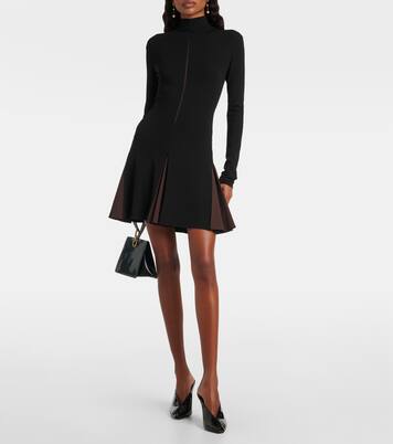 Vestido corto de cuello alto | Ferragamo