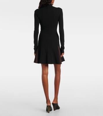 Vestido corto de cuello alto | Ferragamo