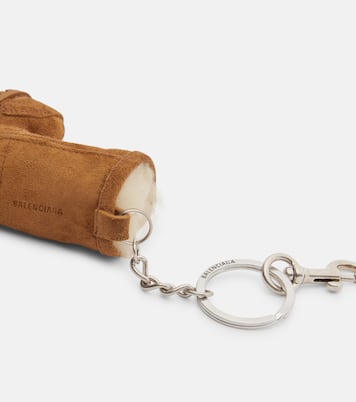 Alaska Boot绒面革包袋吊饰 | Balenciaga