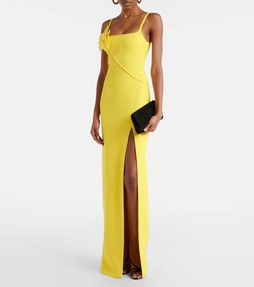 Floral-appliqué gown | David Koma