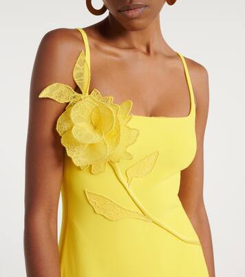 Floral-appliqué gown | David Koma