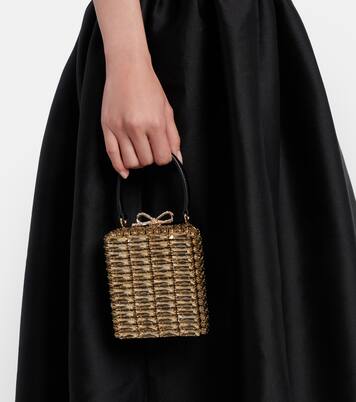 Pochette Micro à cristaux | Self-Portrait