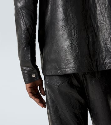 Brad leather jacket | Rick Owens