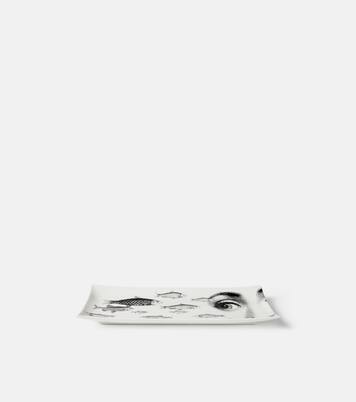 Tema e Variazioni N.392 porcelain decorative tray | Fornasetti