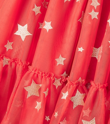 Kleid Ditsy Stars aus Tüll | Stella McCartney Kids
