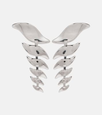 Leaf drop earrings | Khaite