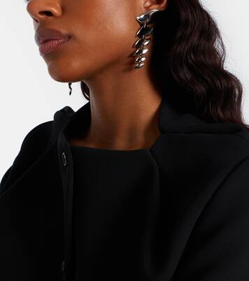 Leaf drop earrings | Khaite
