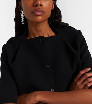 Leaf drop earrings | Khaite