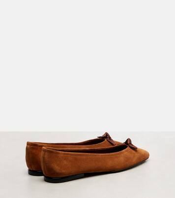 Primula suede ballet flats | Loro Piana