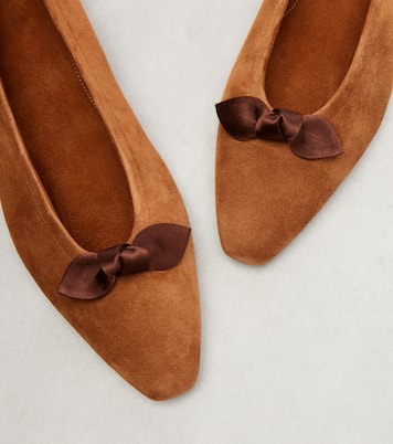 Primula suede ballet flats | Loro Piana
