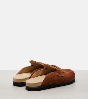 Slippers Oliva aus Veloursleder | Miu Miu
