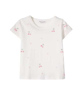Besticktes T-Shirt Lalcala aus Baumwolle | Bonpoint