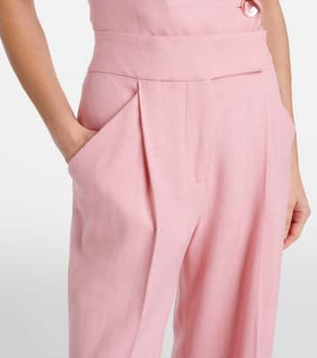Marbeau wide-leg pants | Veronica Beard