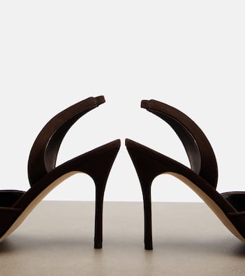 Borelapla suede slingback pumps | Manolo Blahnik