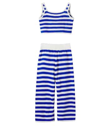 Set aus Top und Hose aus Häkelstrick | Pepita&Me