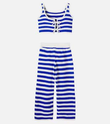 Set aus Top und Hose aus Häkelstrick | Pepita&Me