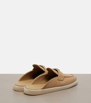 Slippers aus Veloursleder | Prada