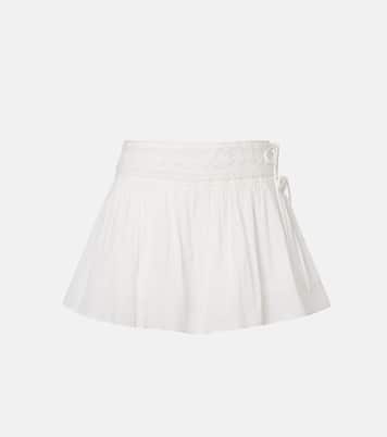 Danielle lace-trimmed cotton skort | Posse