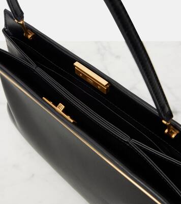 Elise Medium leather shoulder bag  | The Row